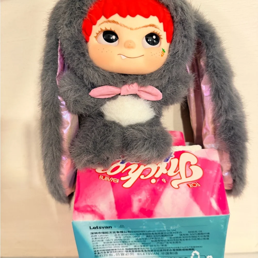 WAKUKU Fox And Rabbit Trick Or Treat Cool Bunny. - Picture 2 of 3